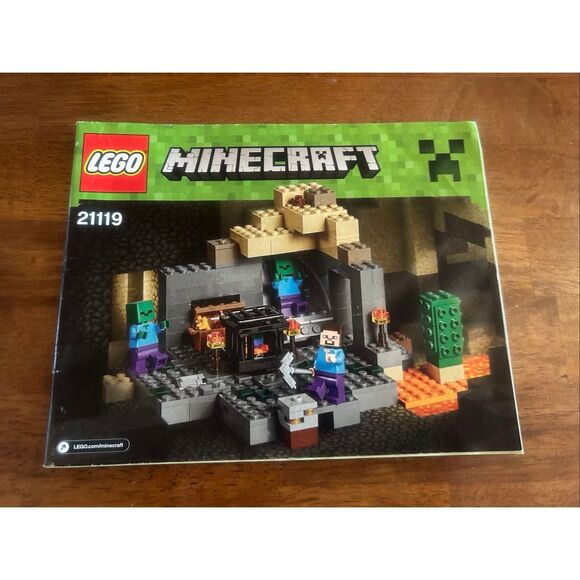 LEGO Minecraft The Dungeon #21119 Instruction Manual Only (6021) - Picture 1 of 6